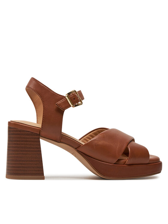 Sandały Clarks Ritzy75 Rae 26176331 Brązowy | Eobuwie.com.pl