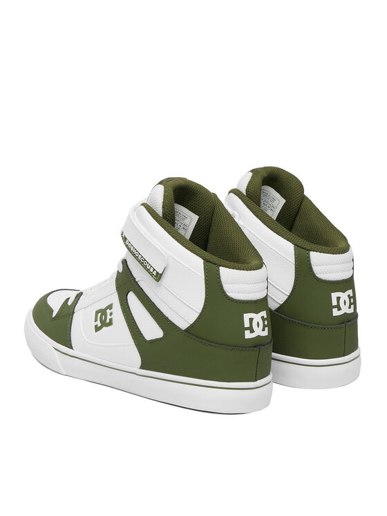 DC Shoes Снікерcи DC Shoes EO-PURE HI TOP EV BOYS DC01795301 Білий