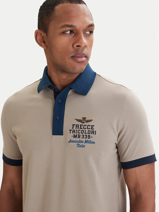 Aeronautica Militare Aeronautica Militare Polo 261PO1908UP00191 Beis Slim Fit