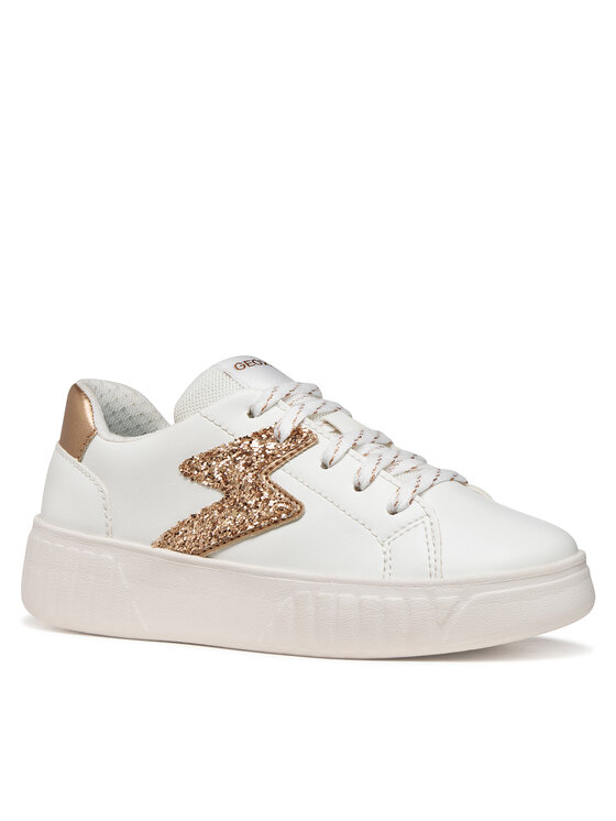 Geox Zapatillas Geox J Mikiroshi Girl J45DVA 054EW C1ZH8 D Blanco