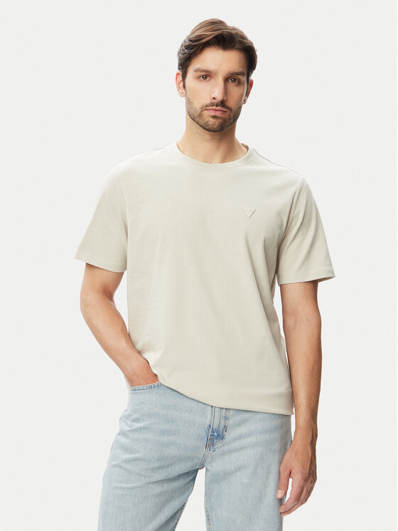 Guess Guess Футболка M4YI0A KCCM1 Бежевий Regular Fit