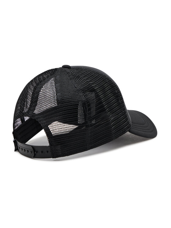 The North Face Шапка с козирка The North Face Tnf Logo Trucker NF0A3FM3KY41 Черен