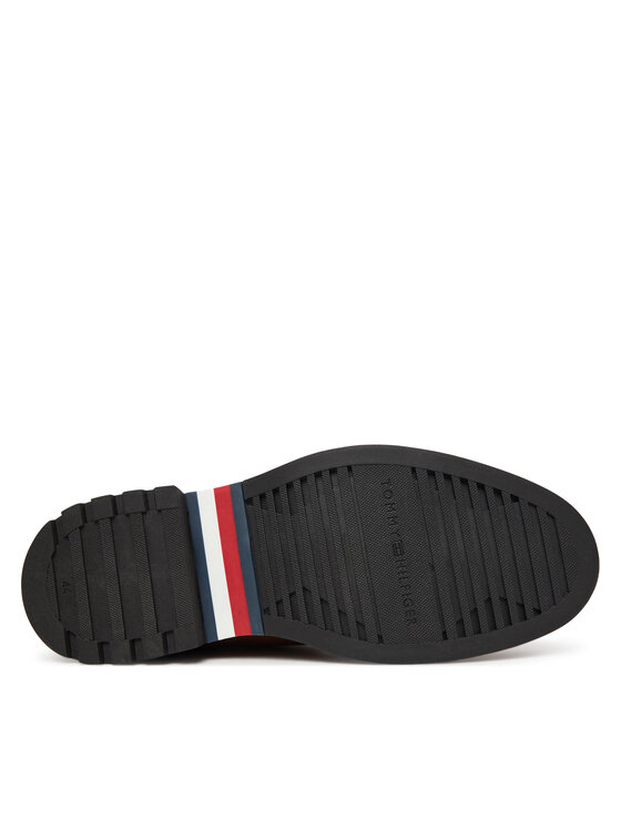 Tommy Hilfiger Kotníková obuv s elastickým prvkem Tommy Hilfiger Comfort Lwt FM0FM05592 Hnědá
