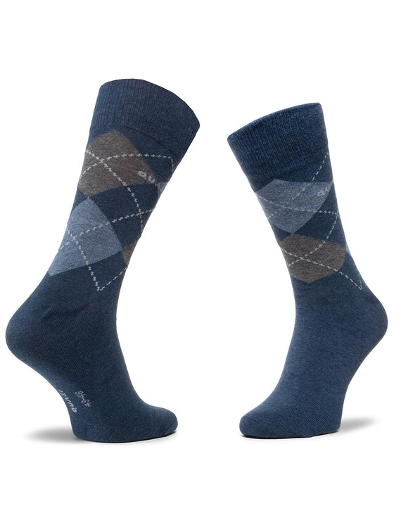 QUAZI Дълги чорапи QUAZI QZ-SOCKS-65-04-MEN-007 Тъмносин