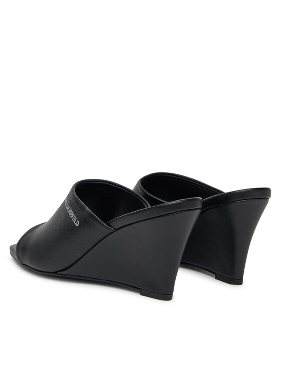 KARL LAGERFELD Papucs KARL LAGERFELD Rialto KL34400 Fekete