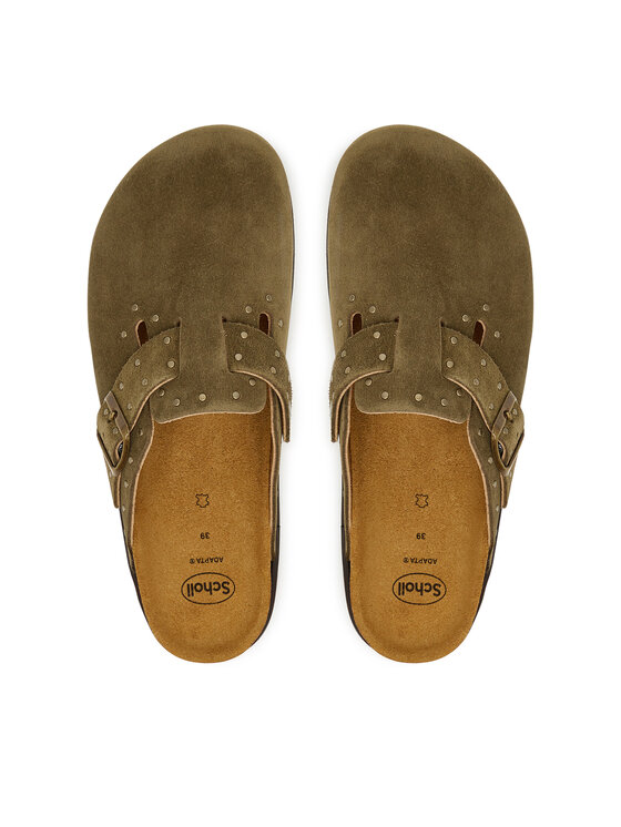 Scholl Шльопанці Scholl Beatriz Clog F00715 Хакі