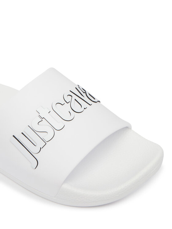 Just Cavalli Шльопанці Just Cavalli 80RA3SZ1 ZSE50 Білий