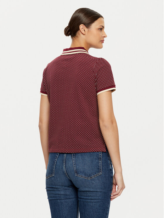 Tommy Hilfiger Tommy Hilfiger Polo WW0WW43928 Κόκκινο Slim Fit