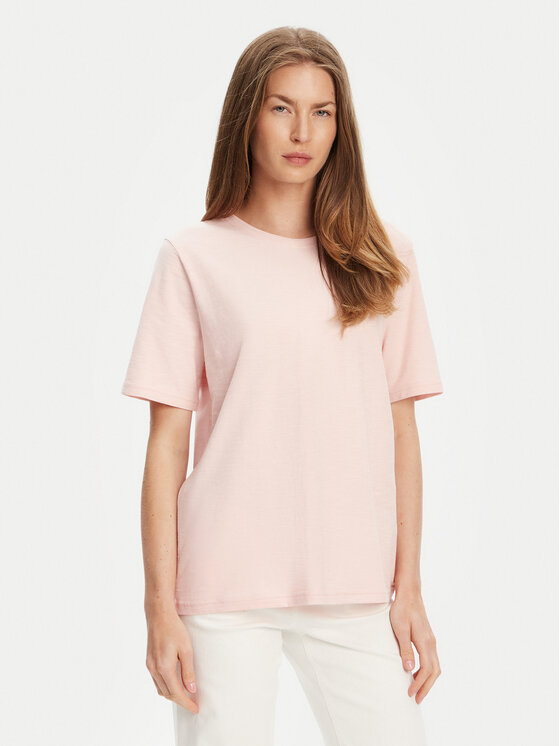 United Colors Of Benetton United Colors Of Benetton T-Shirt 3BVXD102P Ροζ Regular Fit