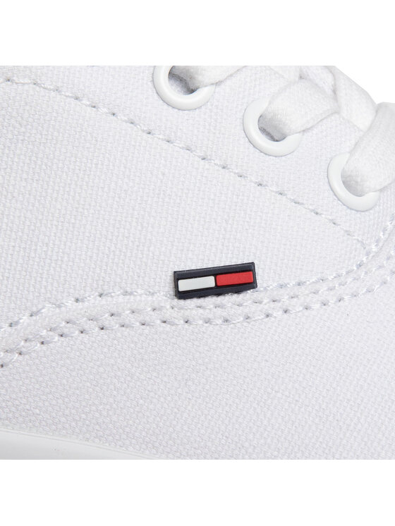 Tommy Jeans Scarpe sportive Tommy Jeans Classic Low Tommy Jeans Sneaker EM0EM00405 Bianco