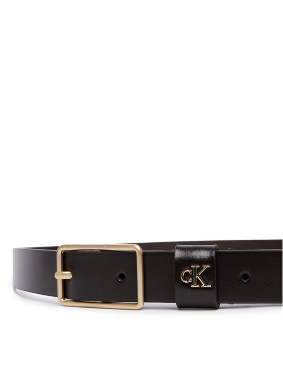 Calvin Klein Ζώνη Calvin Klein Square Buckle Ck Loop 25Mm LV04F7050G Καφέ