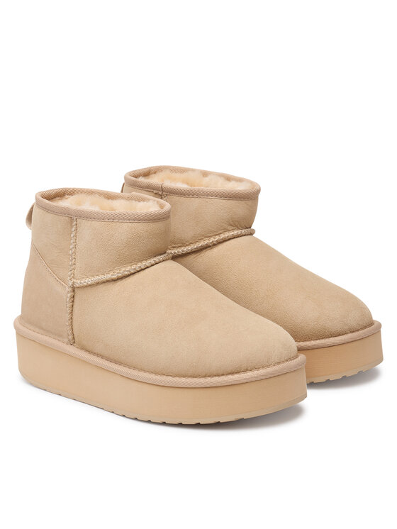 EMU Australia Sniega zābaki EMU Australia Stinger Micro Flatform 2.0 W13296 Bēšs