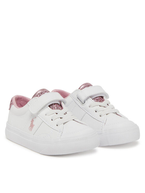 Polo Ralph Lauren Снікерcи Polo Ralph Lauren Ryley Ps RL00978110 Білий