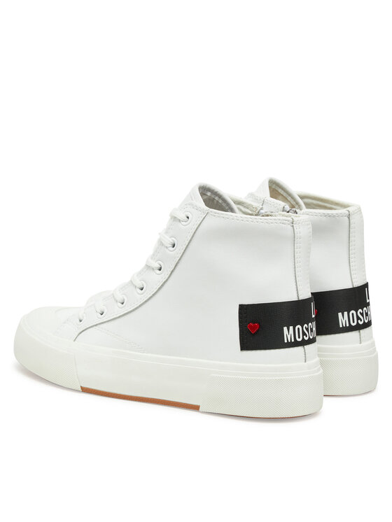 LOVE MOSCHINO Plátenky LOVE MOSCHINO JA15022G1MIA0100 Biela