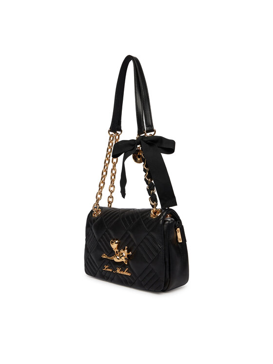 LOVE MOSCHINO Ročna torba LOVE MOSCHINO JC4267PP0OKH100C Črna