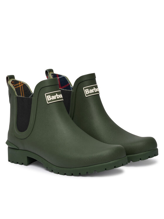 Barbour Гумові чоботи Barbour Wilton LRF0066OL11 Зелений