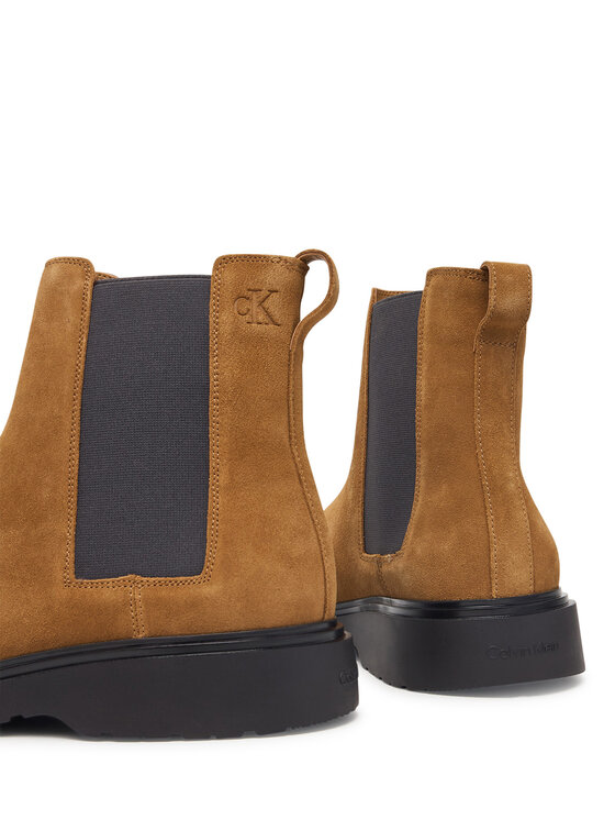 Calvin Klein Ghete Jodhpur Calvin Klein Combat Ess Chelsea Boot Su YM0YM01372 Maro