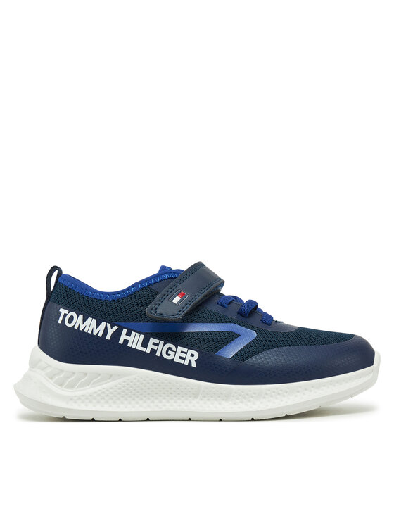 Tommy Hilfiger Sneakersy Tommy Hilfiger T1B9-33868-1756A601 S Tmavomodrá