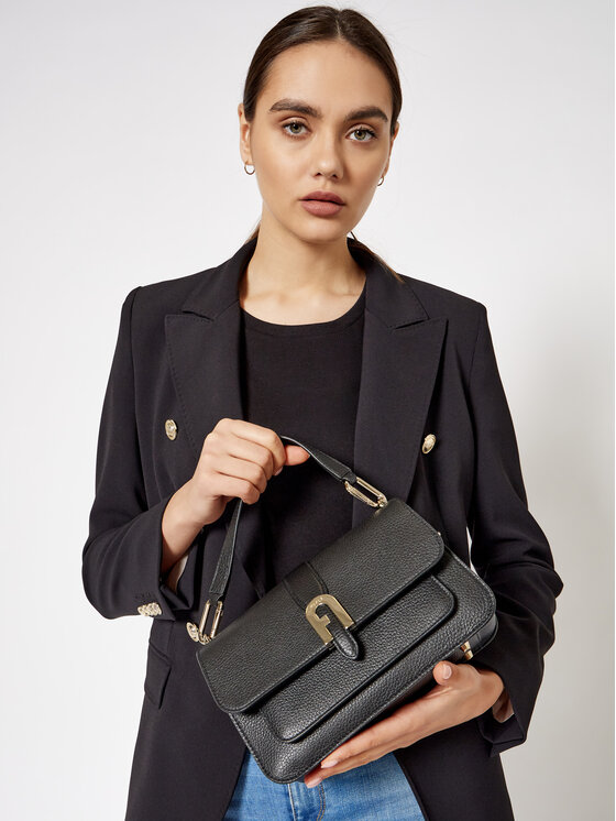 Furla Дамска чанта Furla Sofia Grainy WB00094-HSF000-O6000 -1-007-20-BG-B Черен