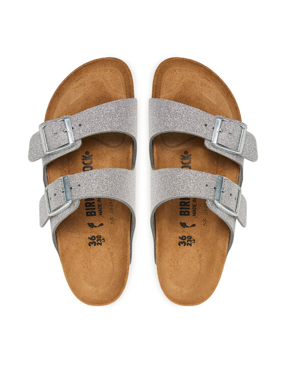 Birkenstock Šlepetės Birkenstock Arizona 1030127 Sidabrinė
