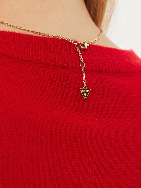 Guess Naszyjnik Guess JUBN04 593JW Złoty