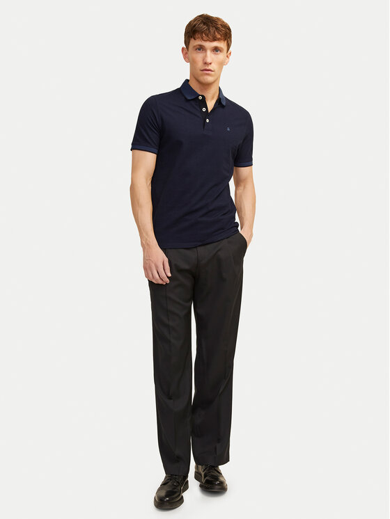 Jack & Jones Jack & Jones Polo Paulos 12136668 Azul marino Slim Fit