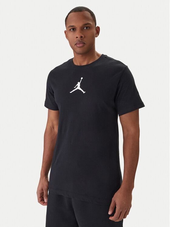 Nike Nike Футболка Jordan Jumpman CW5190 Чорний Standard Fit