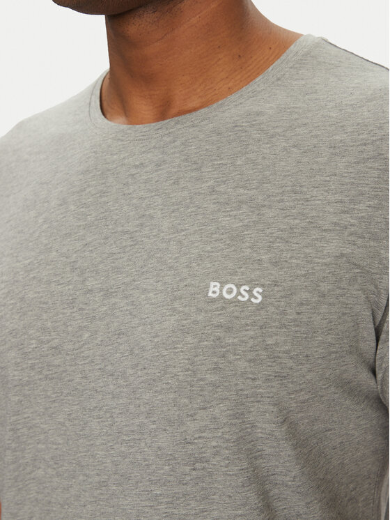 BOSS BOSS Футболка Mix&Match 50515312 Сірий Regular Fit