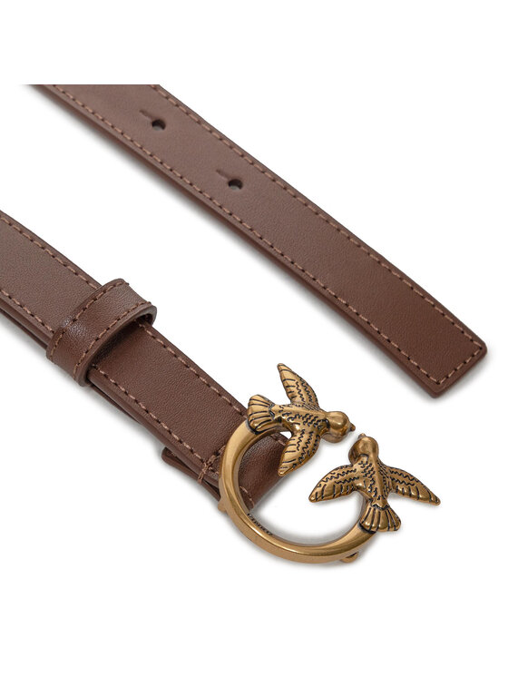 PINKO Cintura da donna Pinko Love Berry Waist Simply Belt H2 AI 21-22 PLT01 1H20XA Y6XT Marrone