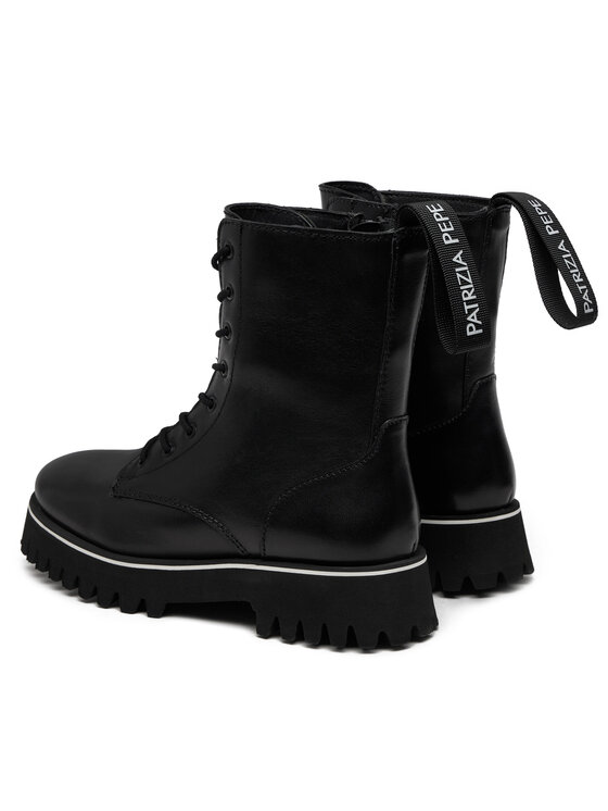 Patrizia Pepe Черевики Patrizia Pepe PJ865 Чорний