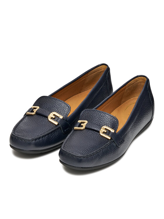 Geox Mokasíny Geox D Annytah Moc B D56BMB-00046 C4692 Tmavomodrá