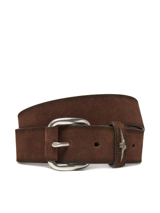 Aeronautica Militare Pánsky opasok Aeronautica Militare 251CP263PL275 Hnedá