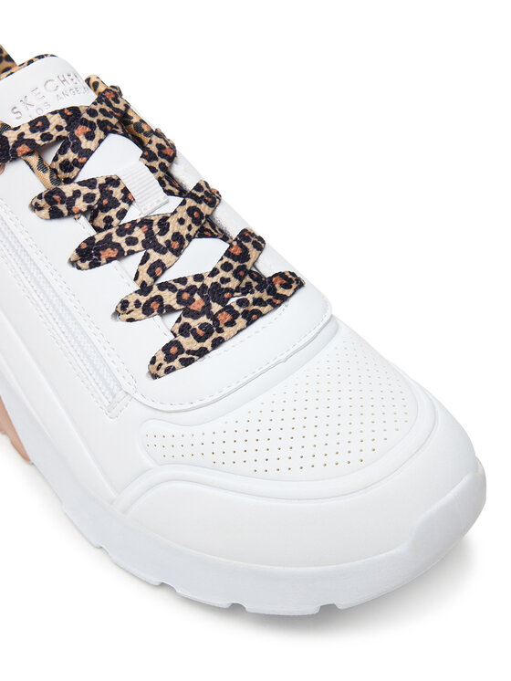 Skechers Sneakers Skechers UNO Lite 2.0 - Leopard Stride 310708L/WHT Alb
