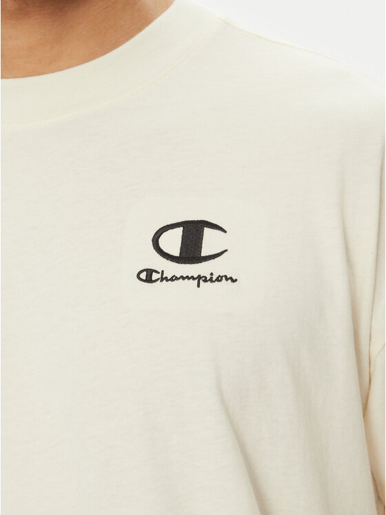 Champion Champion Футболка 221257 Écru Regular Fit