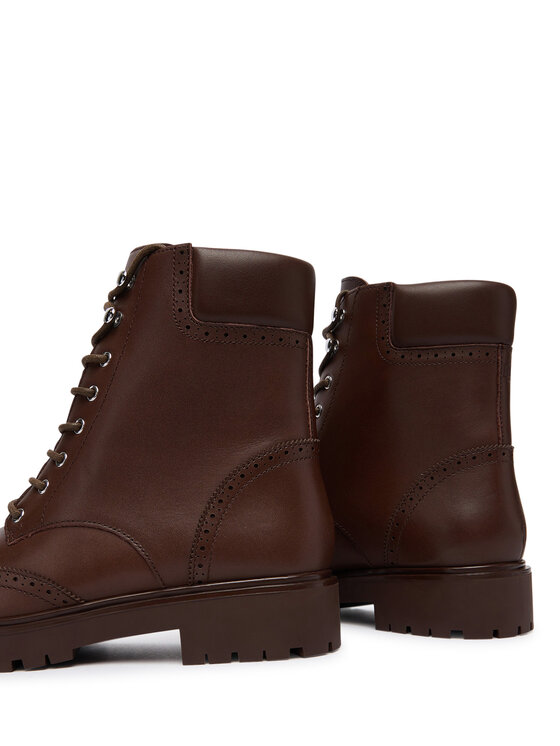 LAUREN RALPH LAUREN Gležnjarji LAUREN RALPH LAUREN Alysn 802977885002 Rjava