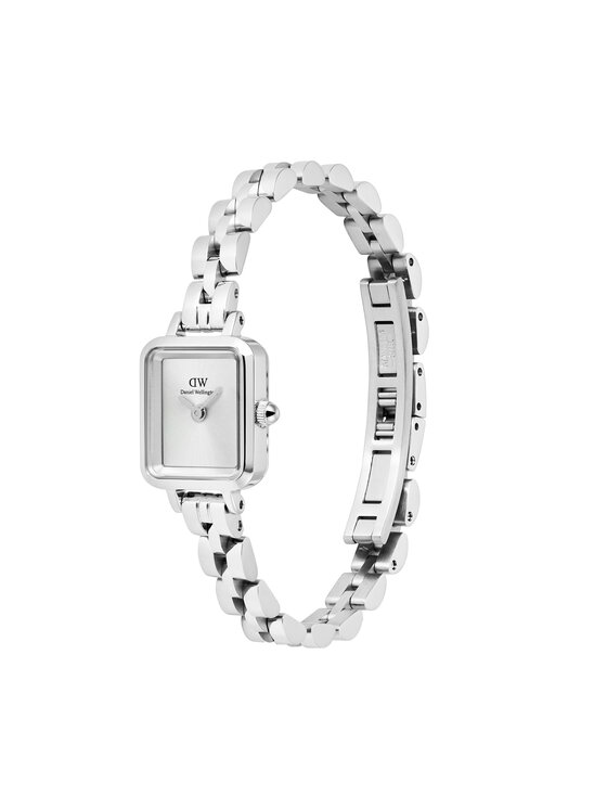 Daniel Wellington Pulkstenis Daniel Wellington Quadro Mini Arch DW00100844 Sudraba