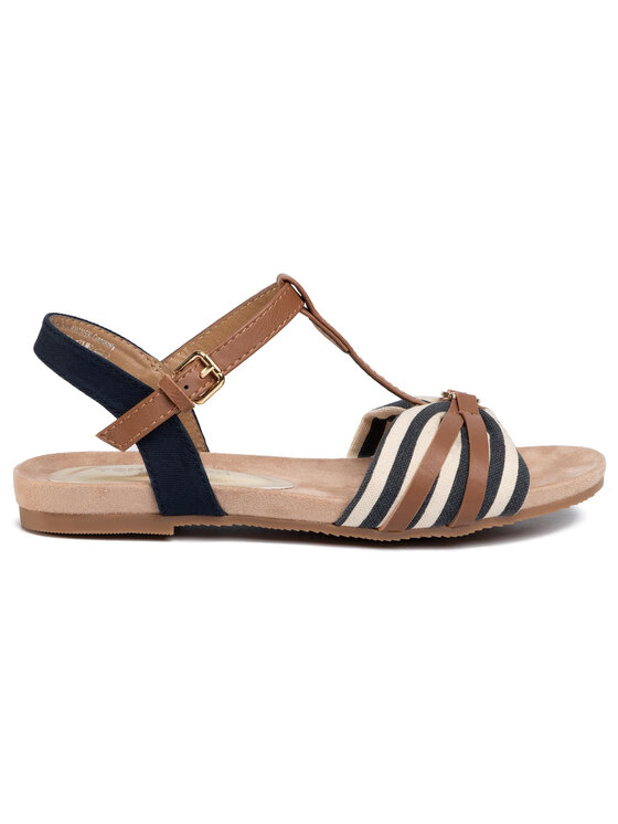 Tom Tailor Sandali Tom Tailor 809220500 Rjava