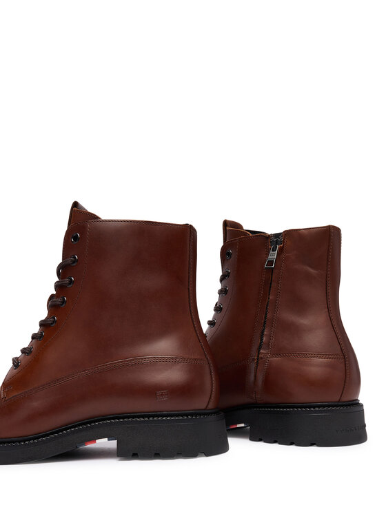 Tommy Hilfiger Kozaki Tommy Hilfiger Comfort Lwt FM0FM05593 Brązowy