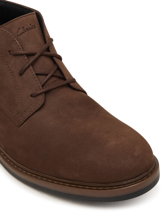 Clarks Черевики Clarks Aldwin Mid GTX 26183255 Коричневий