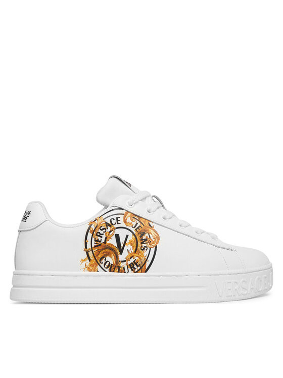 Versace Jeans Couture Снікерcи Versace Jeans Couture 80VA3SK3 ZPB73 3 Білий