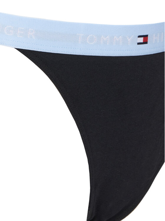 Tommy Hilfiger Tommy Hilfiger Conjunto de tangas UW0UW06518 Negro