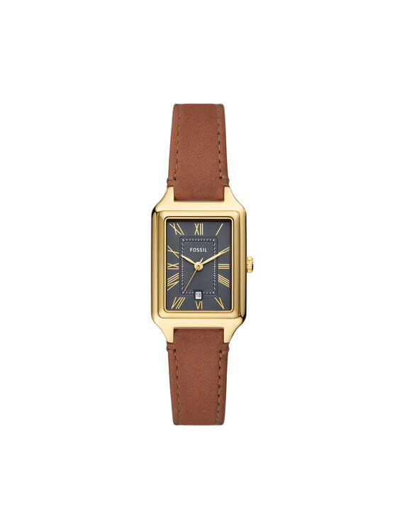 Fossil Ročna ura Fossil Raquel ES5303 Rjava