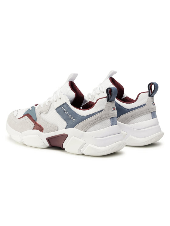 Tommy Hilfiger Sneakersy Tommy Hilfiger Chunky Material Mix Sneaker FM0FM02850 Barevná