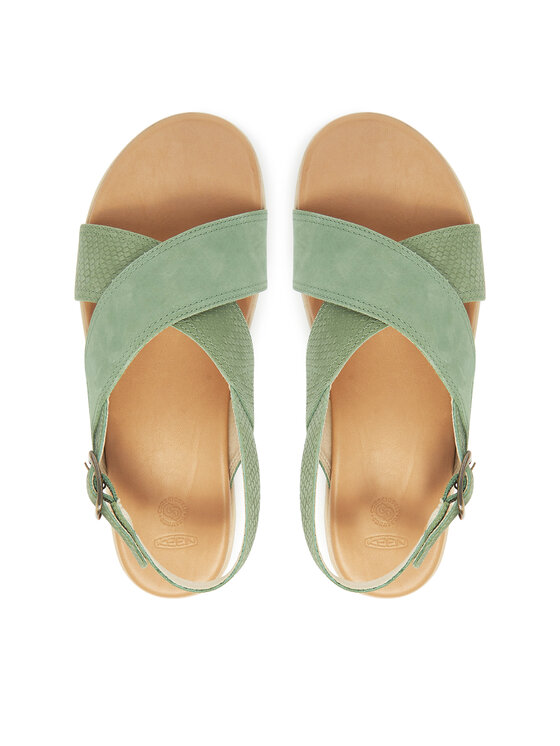 Keen Босоніжки Keen Elle Luxe Cross Strap 1030525 Зелений