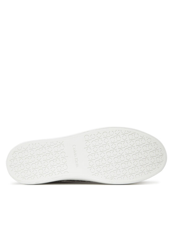 Calvin Klein Superge Calvin Klein Vulc Lace Up Mono Pu HW0HW02573 Črna