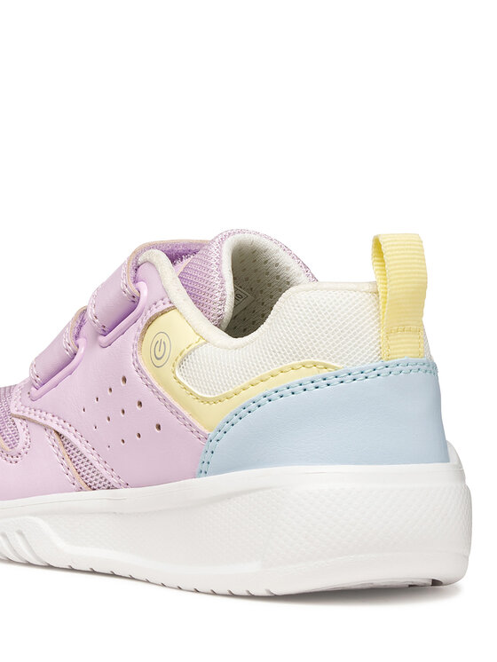 Geox Snīkeri Geox J Illuminus Girl J55HPA 014BU C8RM4 M Rozā