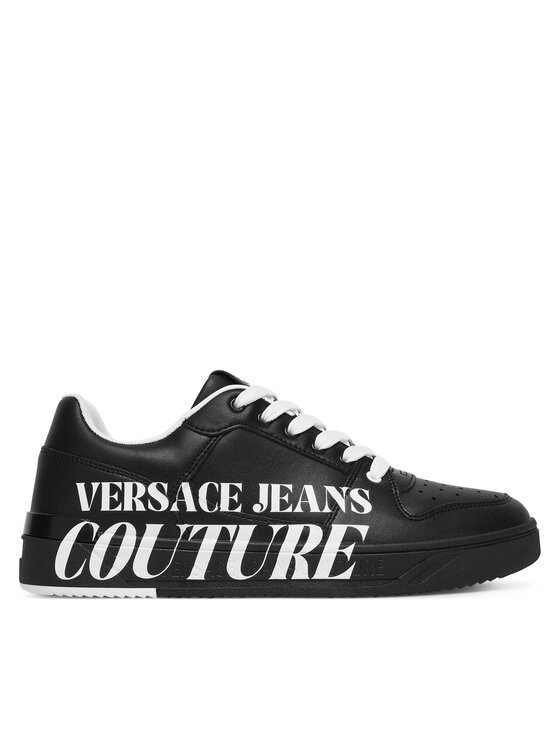 Versace Jeans Couture Снікерcи Versace Jeans Couture 80YA3SJ5 Чорний