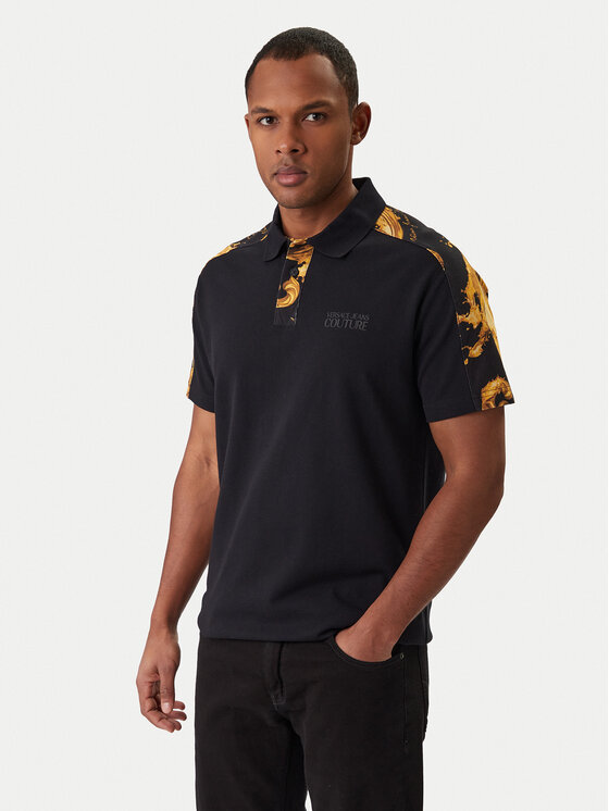 Versace Jeans Couture Versace Jeans Couture Polo 80GAG6R1 JS549 Negro Regular Fit