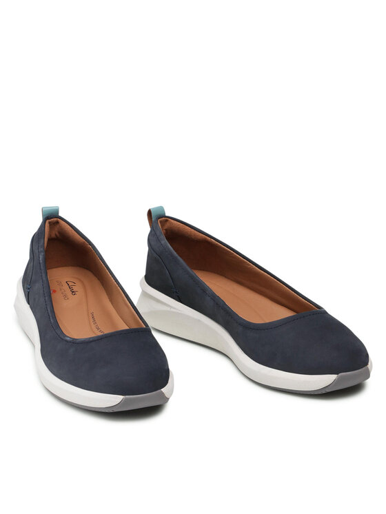 Clarks Pantofi Clarks Un Rio Vibe 261657874 Bleumarin