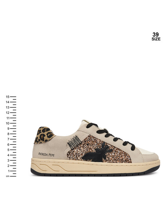 Patrizia Pepe Sneakersy Patrizia Pepe PK420.06 Beżowy jasny